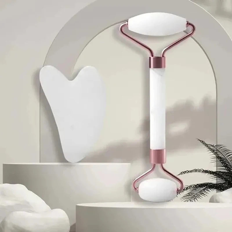 Massageador Facial e de Pescoço – Rolo para Relaxamento e Drenagem!